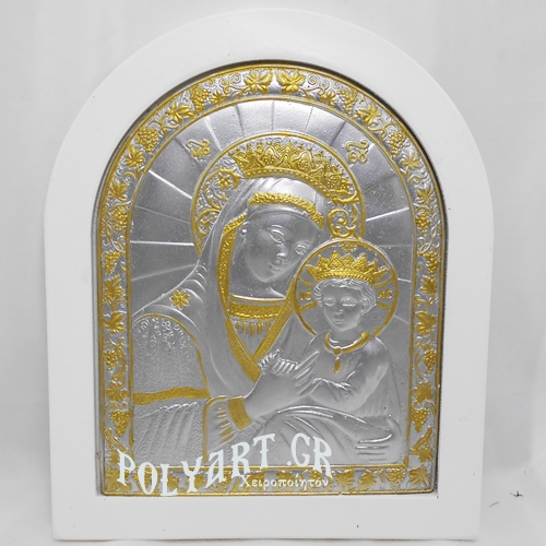 ΠΑΝΑΓΙΑ ΘΕΟΤΟΚΟΣ– - Ασημένια 29cm