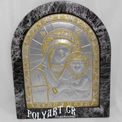 ΠΑΝΑΓΙΑ ΘΕΟΤΟΚΟΣ– - Ασημένια 29cm