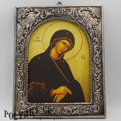 ΠΑΝΑΓΙΑ  ΥΠΑΡΧΟΥΣΑ - Ασημένια 23cm