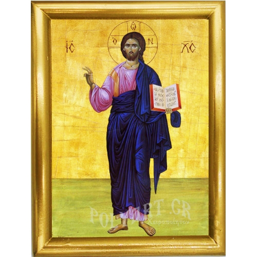 ΙΗΣΟΥΣ ΧΡΙΣΤΟΣ - Ξύλινη εικόνα 22cm