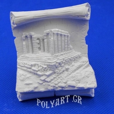 Ναός Ποσειδώνα Σούνιο - Μαγνητάκι Ψυγείου