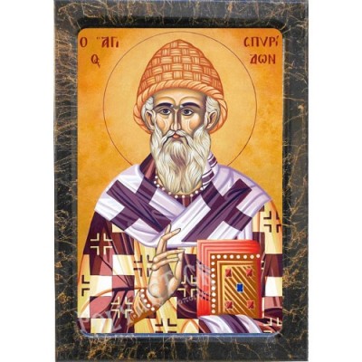 ΑΓΙΟΣ ΣΠΥΡΙΔΩΝ – Εικόνα Τεχνοτροπίας