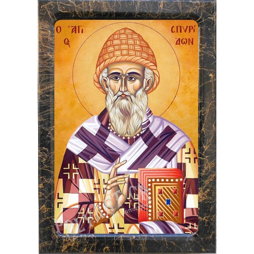 ΑΓΙΟΣ ΣΠΥΡΙΔΩΝ – Εικόνα Τεχνοτροπίας