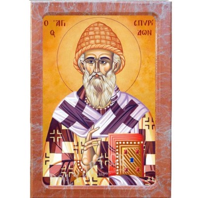 ΑΓΙΟΣ ΣΠΥΡΙΔΩΝ – Εικόνα Τεχνοτροπίας