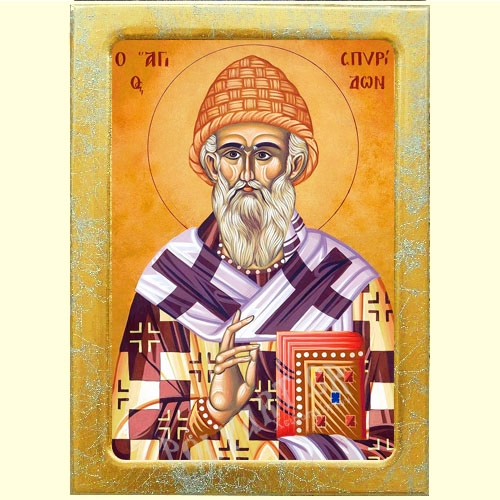 ΑΓΙΟΣ ΣΠΥΡΙΔΩΝ – Εικόνα Τεχνοτροπίας