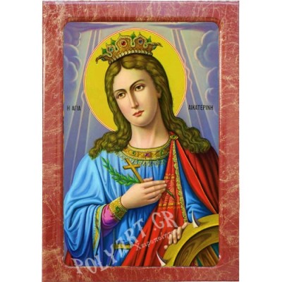 ΑΓΙΑ ΑΙΚΑΤΕΡΙΝΗ – Εικόνα Τεχνοτροπίας