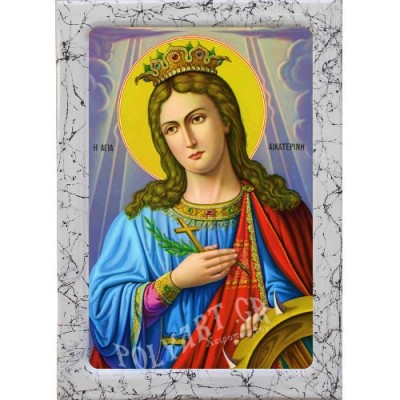 ΑΓΙΑ ΑΙΚΑΤΕΡΙΝΗ – Εικόνα Τεχνοτροπίας