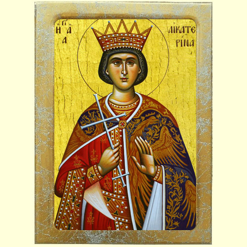 ΑΓΙΑ ΑΙΚΑΤΕΡΙΝΗ – Εικόνα Τεχνοτροπίας