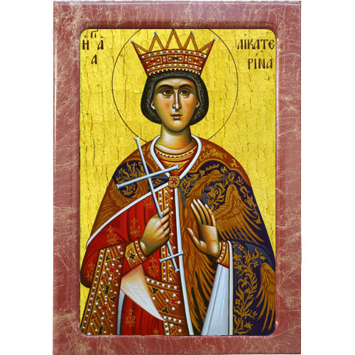 ΑΓΙΑ ΑΙΚΑΤΕΡΙΝΗ – Εικόνα Τεχνοτροπίας