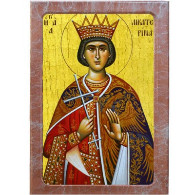 ΑΓΙΑ ΑΙΚΑΤΕΡΙΝΗ – Εικόνα Τεχνοτροπίας