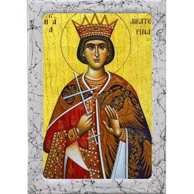 ΑΓΙΑ ΑΙΚΑΤΕΡΙΝΗ – Εικόνα Τεχνοτροπίας