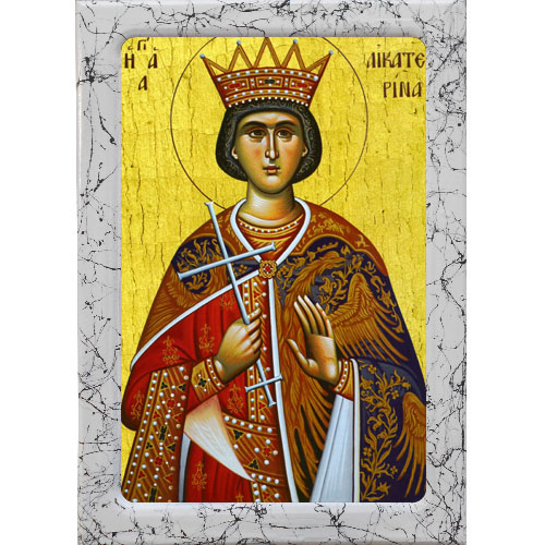 ΑΓΙΑ ΑΙΚΑΤΕΡΙΝΗ – Εικόνα Τεχνοτροπίας