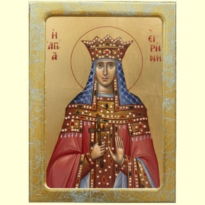 ΑΓΙΑ ΕΙΡΗΝΗ – Εικόνα με Τεχνοτροπία