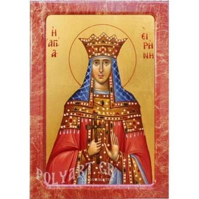 ΑΓΙΑ ΕΙΡΗΝΗ – Εικόνα με Τεχνοτροπία