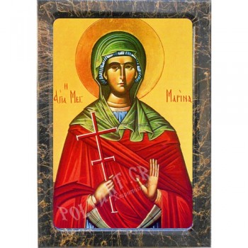 ΑΓΙΑ ΜΑΡΙΝΑ – Εικόνα Τεχνοτροπίας