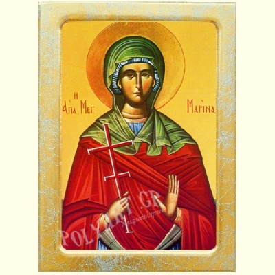 ΑΓΙΑ ΜΑΡΙΝΑ – Εικόνα Τεχνοτροπίας