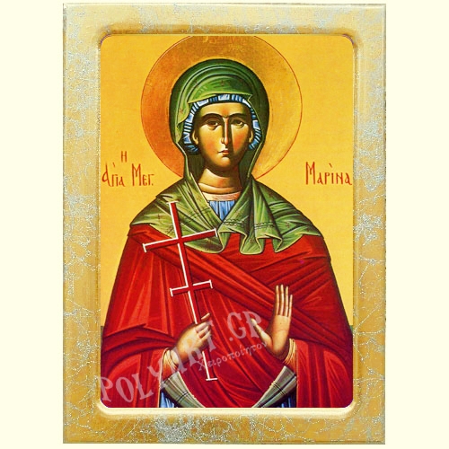 ΑΓΙΑ ΜΑΡΙΝΑ – Εικόνα Τεχνοτροπίας