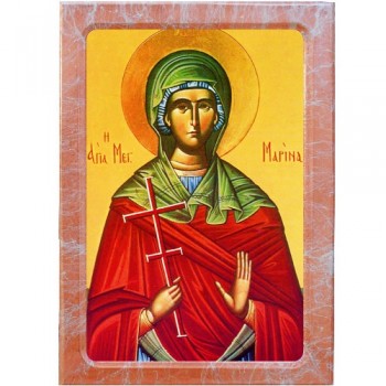 ΑΓΙΑ ΜΑΡΙΝΑ – Εικόνα Τεχνοτροπίας