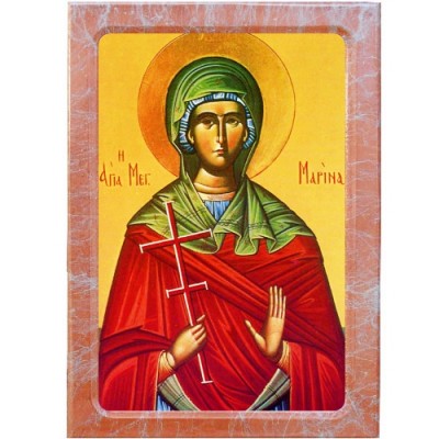 ΑΓΙΑ ΜΑΡΙΝΑ – Εικόνα Τεχνοτροπίας
