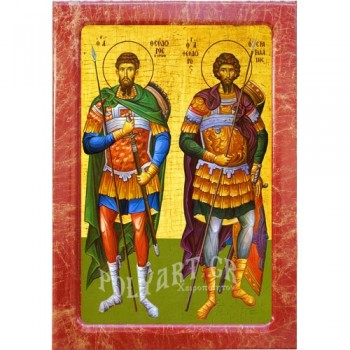 ΑΓΙΟΙ ΘΕΟΔΩΡΟΙ – Εικόνα Τεχνοτροπίας