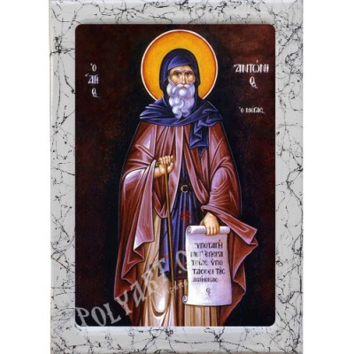 ΑΓΙΟΣ ΑΝΤΩΝΙΟΣ – Εικόνα Τεχνοτροπίας