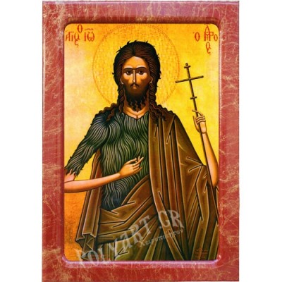 ΑΓΙΟΣ ΙΩΑΝΝΗΣ ΠΡΟΔΡΟΜΟΣ – Εικόνα Τεχνοτροπίας