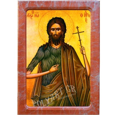 ΑΓΙΟΣ ΙΩΑΝΝΗΣ ΠΡΟΔΡΟΜΟΣ – Εικόνα Τεχνοτροπίας