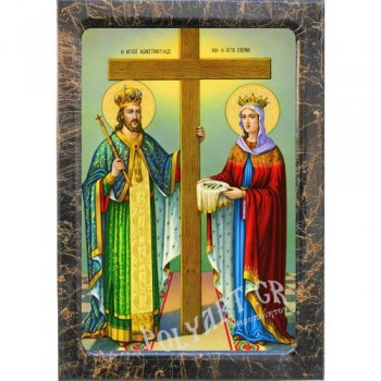 ΑΓΙΟΙ ΚΩΝΣΤΑΝΤΙΝΟΣ & ΕΛΕΝΗ – Εικόνα Τεχνοτροπίας