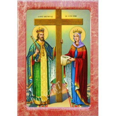 ΑΓΙΟΙ ΚΩΝΣΤΑΝΤΙΝΟΣ & ΕΛΕΝΗ – Εικόνα Τεχνοτροπίας