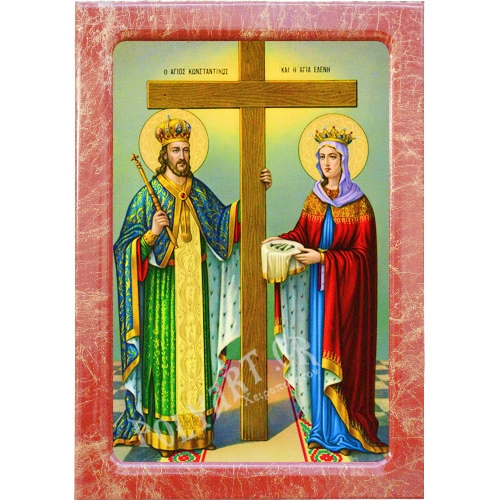 ΑΓΙΟΙ ΚΩΝΣΤΑΝΤΙΝΟΣ & ΕΛΕΝΗ – Εικόνα Τεχνοτροπίας