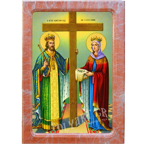 ΑΓΙΟΙ ΚΩΝΣΤΑΝΤΙΝΟΣ & ΕΛΕΝΗ – Εικόνα Τεχνοτροπίας