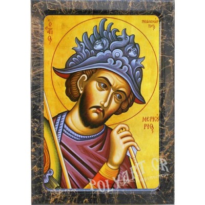 ΑΓΙΟΣ ΜΕΡΚΟΥΡΙΟΣ – Εικόνα Τεχνοτροπίας