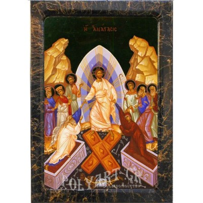 ΑΝΑΣΤΑΣΗ ΧΡΙΣΤΟΥ – Εικόνα Τεχνοτροπίας