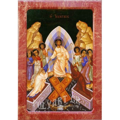 ΑΝΑΣΤΑΣΗ ΧΡΙΣΤΟΥ – Εικόνα Τεχνοτροπίας