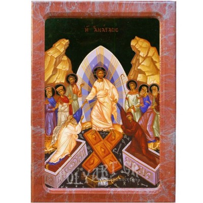 ΑΝΑΣΤΑΣΗ ΧΡΙΣΤΟΥ – Εικόνα Τεχνοτροπίας