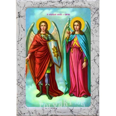 ΑΡΧΑΓΓΕΛΟΙ ΜΙΧΑΗΛ & ΓΑΒΡΙΗΛ – Εικόνα Τεχνοτροπίας