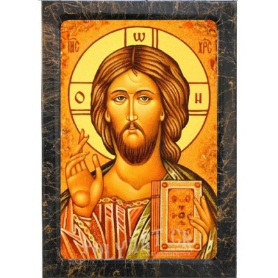 ΙΗΣΟΥΣ ΧΡΙΣΤΟΣ ΕΥΛΟΓΩΝ – Εικόνα Τεχνοτροπίας