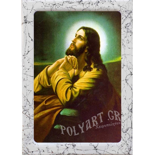 ΙΗΣΟΥΣ ΧΡΙΣΤΟΣ ΠΡΟΣΕΥΧΟΜΕΝΟΣ – Εικόνα Τεχνοτροπίας