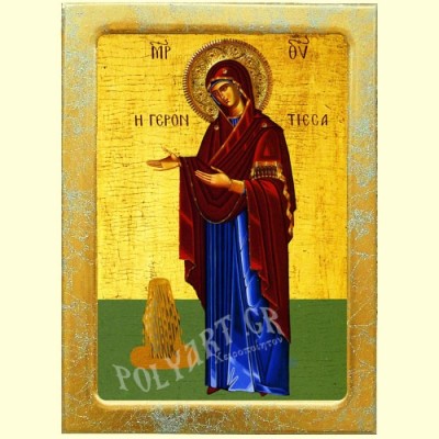 ΠΑΝΑΓΙΑ ΓΕΡΟΝΤΙΣΣΑ – Εικόνα Τεχνοτροπίας