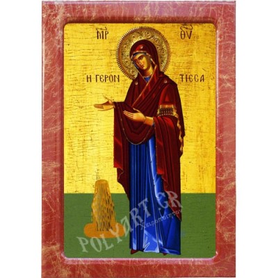 ΠΑΝΑΓΙΑ ΓΕΡΟΝΤΙΣΣΑ – Εικόνα Τεχνοτροπίας