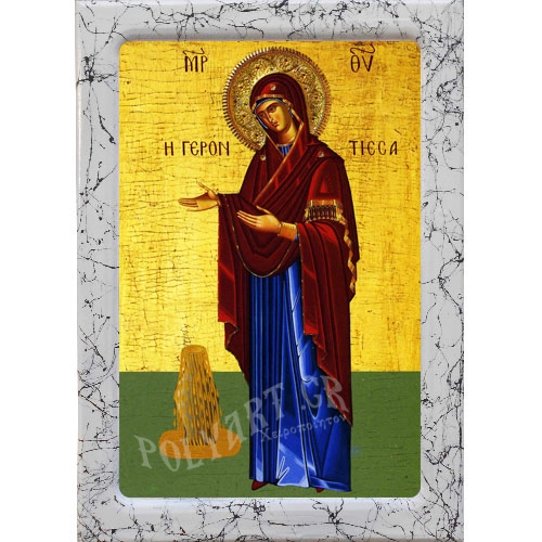 ΠΑΝΑΓΙΑ ΓΕΡΟΝΤΙΣΣΑ – Εικόνα Τεχνοτροπίας