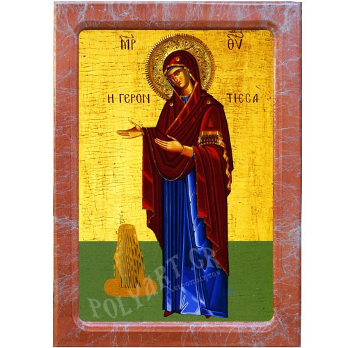 ΠΑΝΑΓΙΑ ΓΕΡΟΝΤΙΣΣΑ – Εικόνα Τεχνοτροπίας