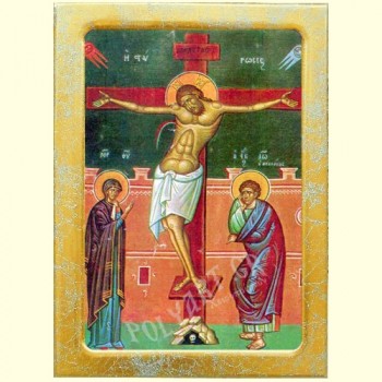 Η ΣΤΑΥΡΩΣΗ ΤΟΥ ΧΡΙΣΤΟΥ – Εικόνα Τεχνοτροπίας