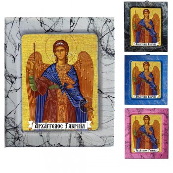 Αρχάγγελος Γαβριήλ - Κεραμική Εικονούλα Τεχνοτροπίας 