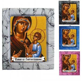 Παναγία Γοργοϋπήκοος - Κεραμική Εικονούλα Τεχνοτροπίας 