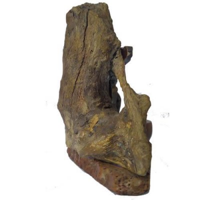 Εσταυρωμένος - Κηροπήγιο Ρεσώ από Θαλασσόξυλο