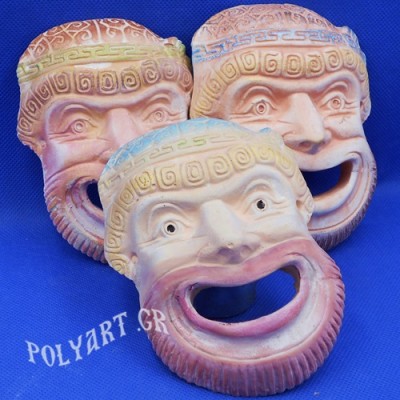 Μάσκα Αρχαίου Ελληνικού Θεάτρου Μικρή