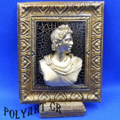 Ερμής  -  Επίχρυση επιτραπέζια & επιτοίχια κορνίζα