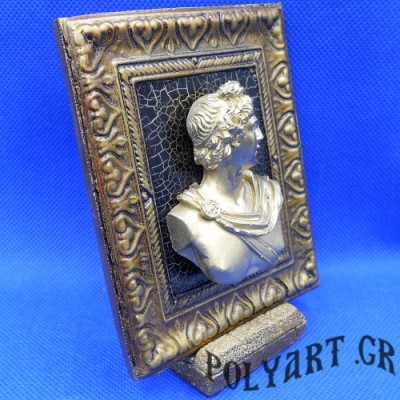 Ερμής  -  Επίχρυση επιτραπέζια & επιτοίχια κορνίζα