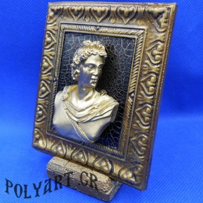 Ερμής  -  Επίχρυση επιτραπέζια & επιτοίχια κορνίζα